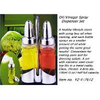 Oil/Vinegar Spray Dispenser Set