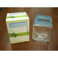 Square Glass Storage Jar