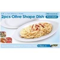 2pcs Oliver Shape Dish