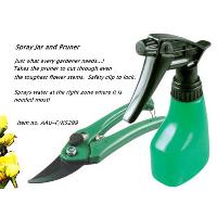 Spray Jar and Pruner