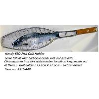 Handy BBQ Fish Grill Holder